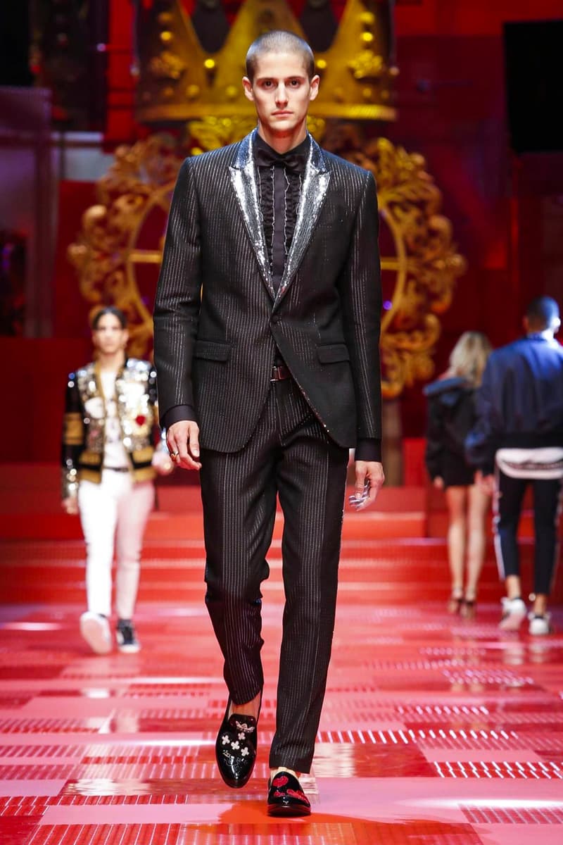 Dolce & Gabbana Spring Summer 2018 Collection Milan Fashion Week Men's