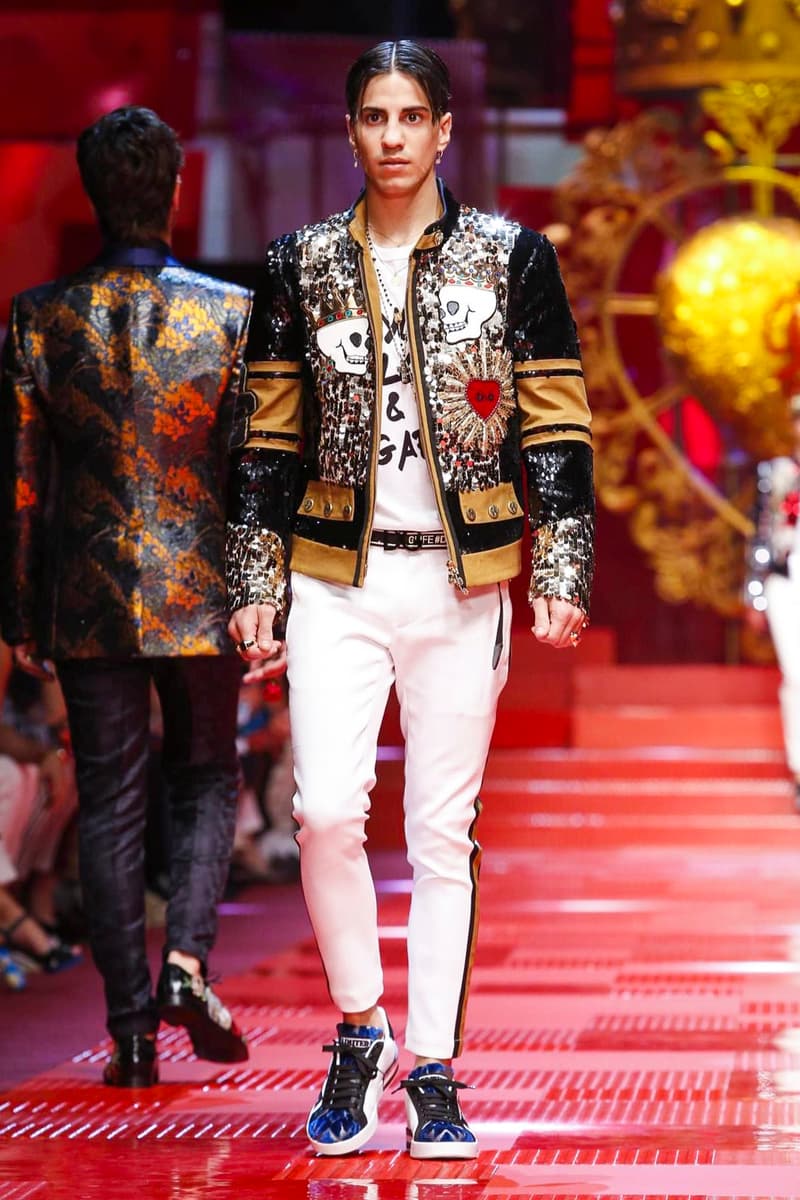 Dolce & Gabbana Spring Summer 2018 Collection Milan Fashion Week Men's