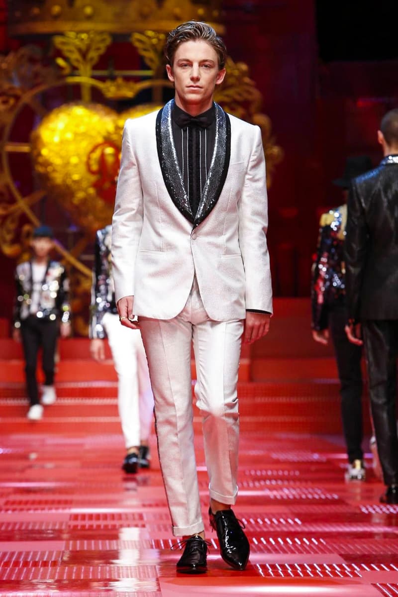 Dolce & Gabbana Spring Summer 2018 Collection Milan Fashion Week Men's