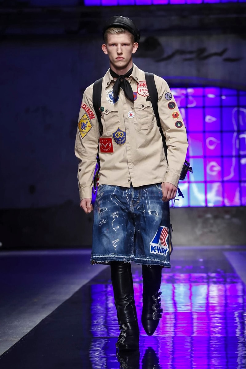 DSquared2 Spring Summer 2018 Collection Milan Fashion Week Men's