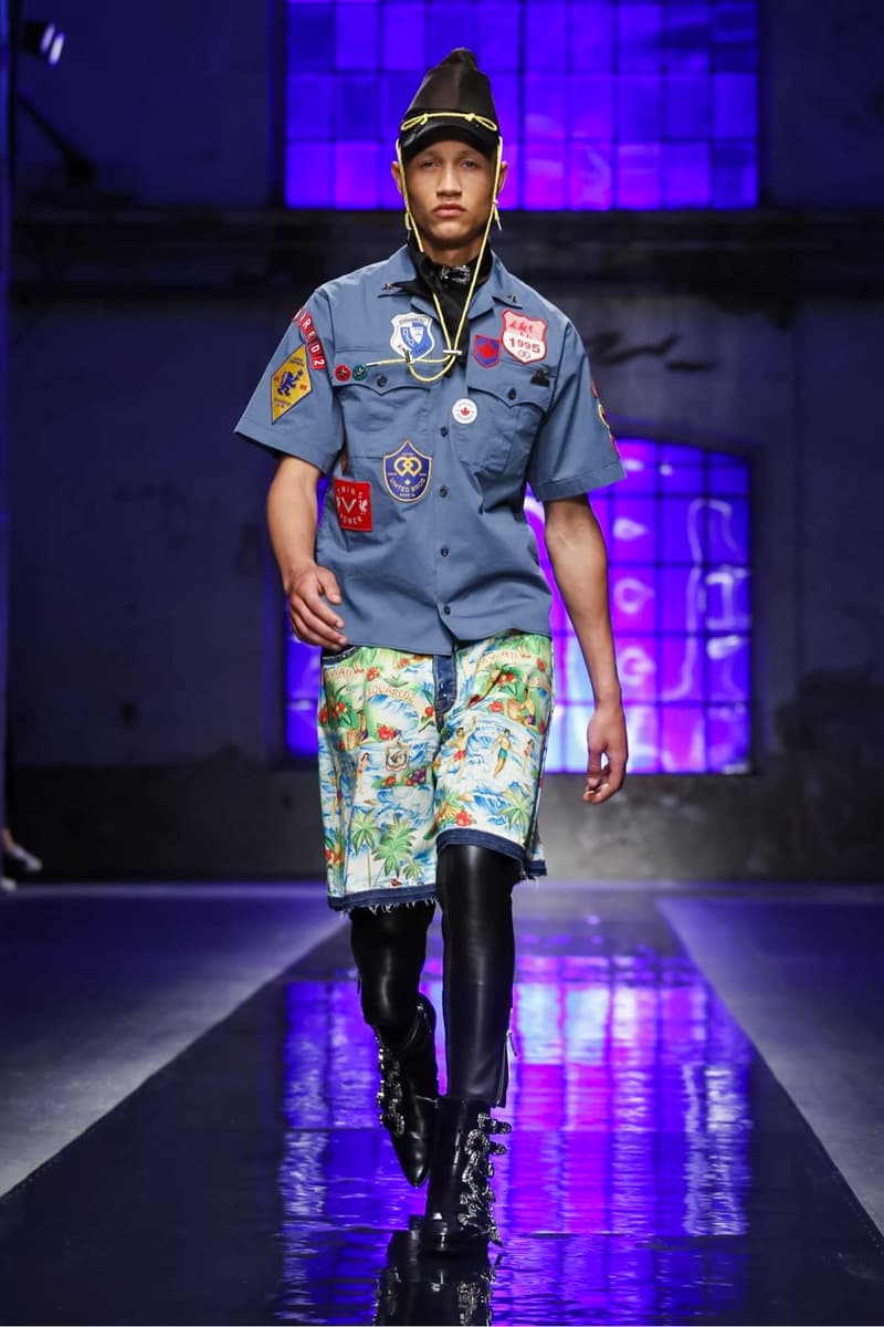 DSquared2 Spring Summer 2018 Collection Milan Fashion Week Men's