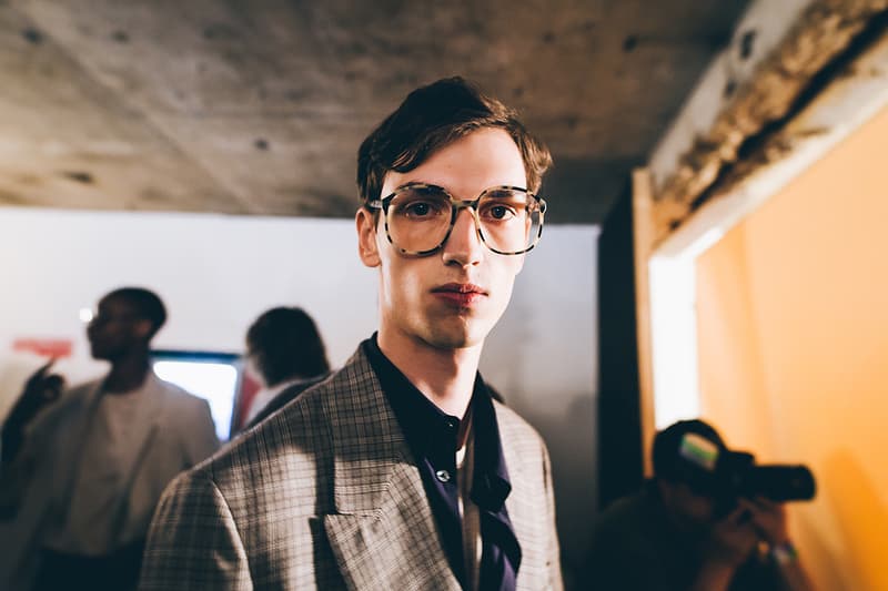 E. Tautz London Fashion Week Men's Backstage 2018 Spring Summer