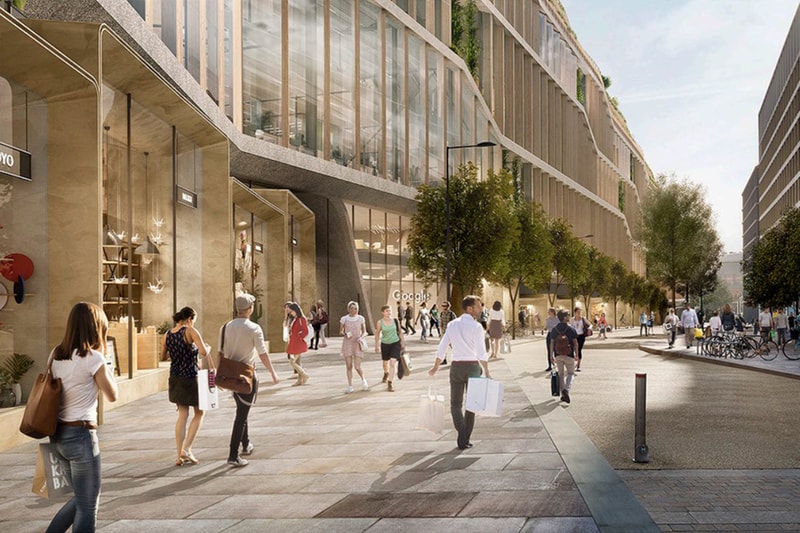 Google London Office BIG Bjarke Ingels Group Thomas Heatherwick