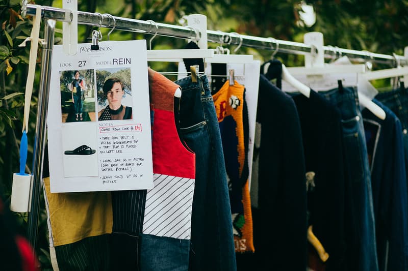 J.W. Anderson Spring/Summer 2018 Pitti Catwalk Show Backstage