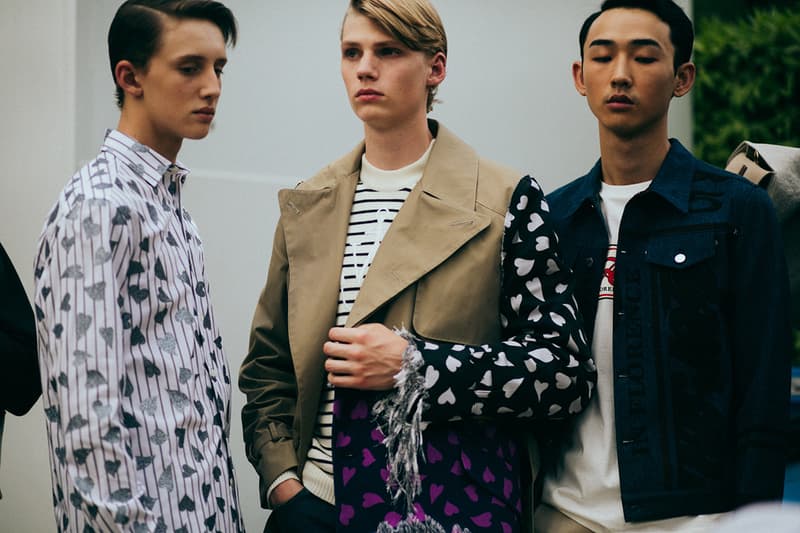 J.W. Anderson Spring/Summer 2018 Pitti Catwalk Show Backstage