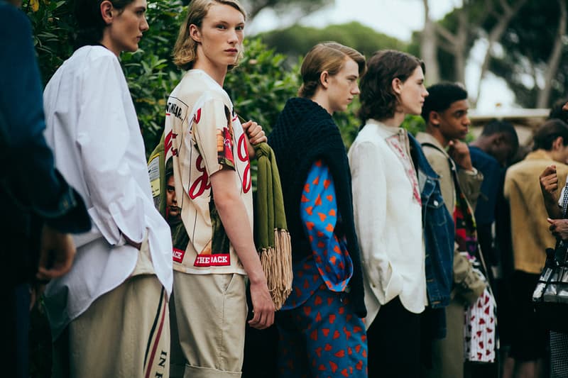 J.W. Anderson Spring/Summer 2018 Pitti Catwalk Show Backstage