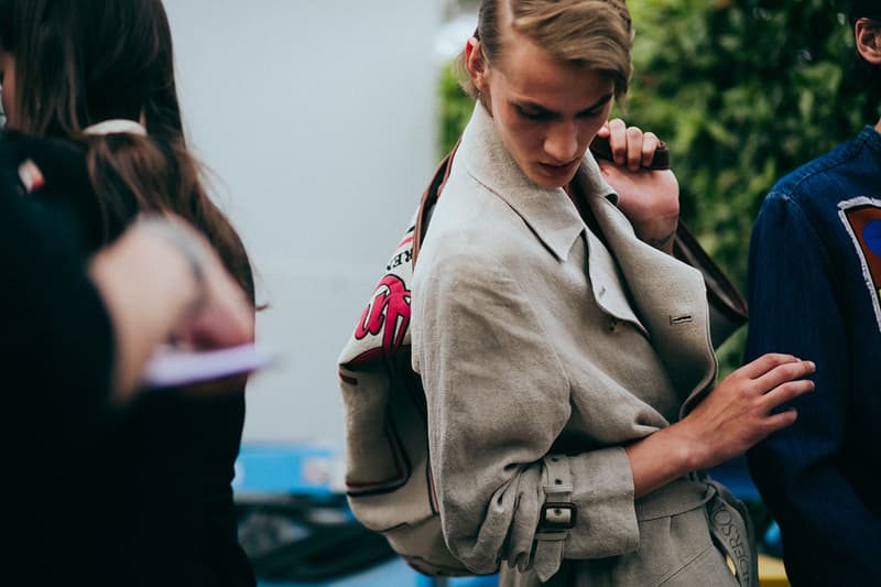 J.W. Anderson Spring/Summer 2018 Pitti Catwalk Show Backstage