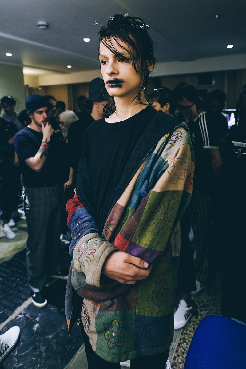 Matthew Miller 2018 Spring Summer Collection London Fashion Week Men's Backstage