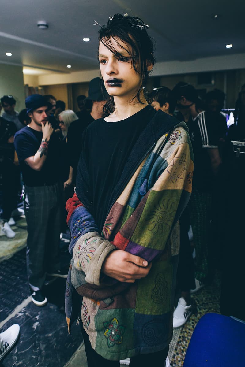 Matthew Miller 2018 Spring Summer Collection London Fashion Week Men's Backstage