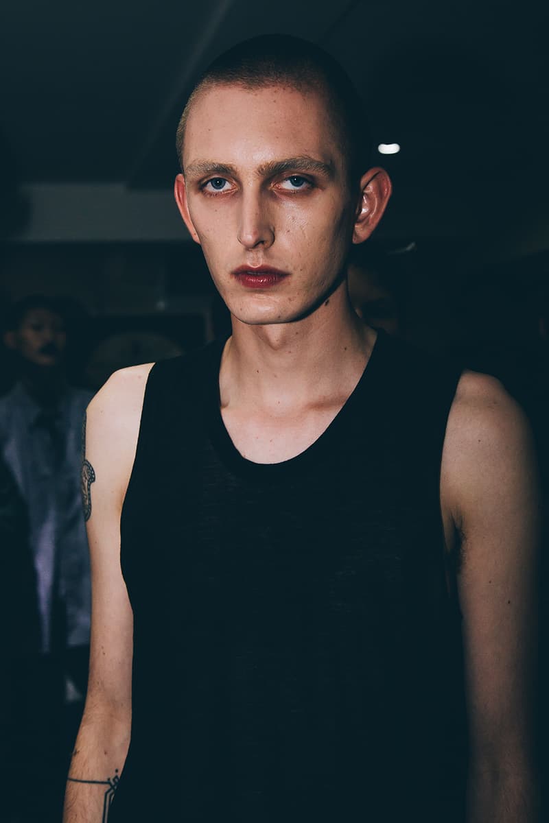 Matthew Miller 2018 Spring Summer Collection London Fashion Week Men's Backstage