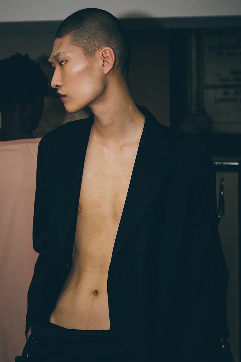 Matthew Miller 2018 Spring Summer Collection London Fashion Week Men's Backstage