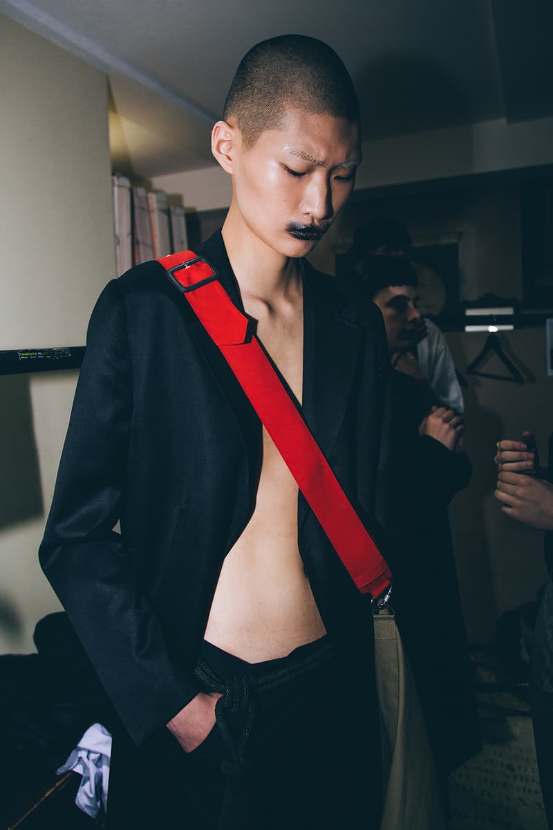 Matthew Miller 2018 Spring Summer Collection London Fashion Week Men's Backstage