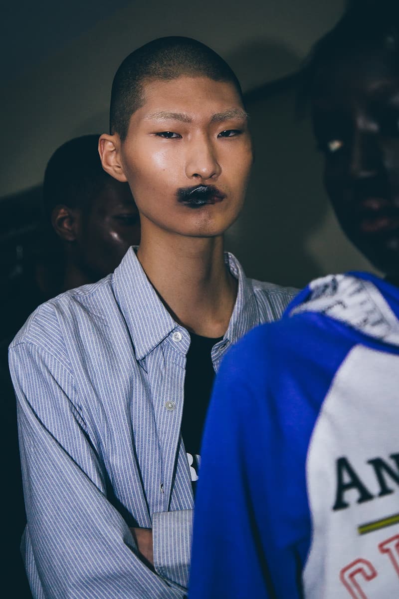 Matthew Miller 2018 Spring Summer Collection London Fashion Week Men's Backstage