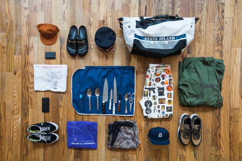 Essentials Matty Matheson Apple Gucci Supreme Stone Island Marina Avi Gold Richardson Mark Gonzales Knives Chef Kitchen Nike Converse