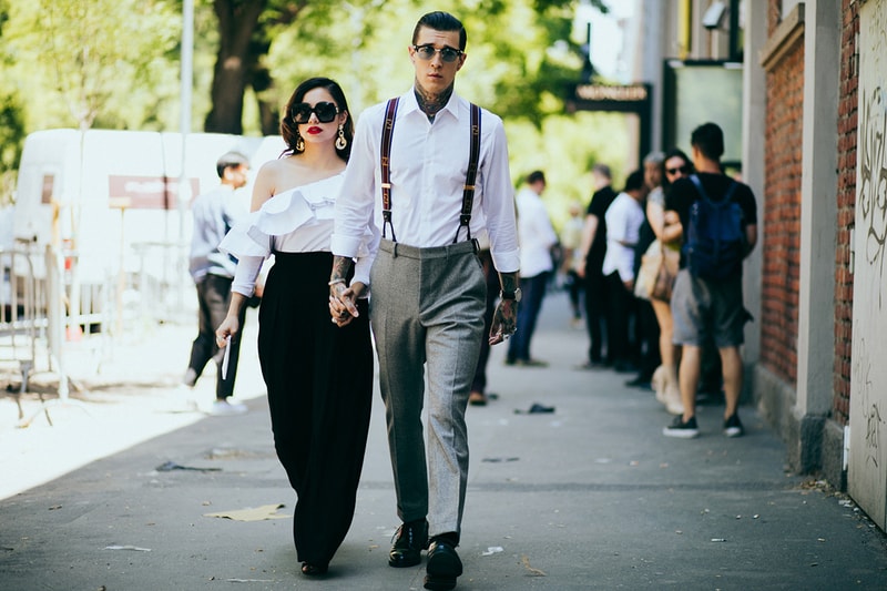 Street Style From Day 2 of Milan 2018 Spring/Summer Presentations