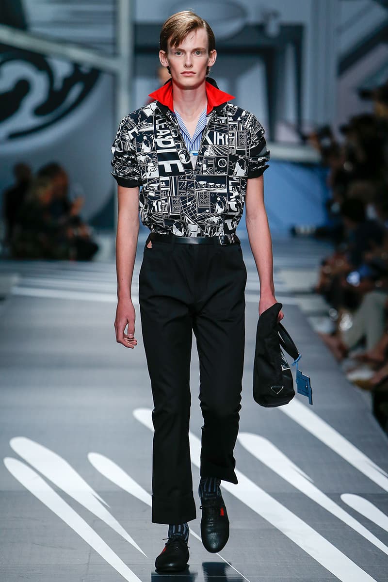 Prada Spring Summer 2018 Collection Milan Fashion Week Men's