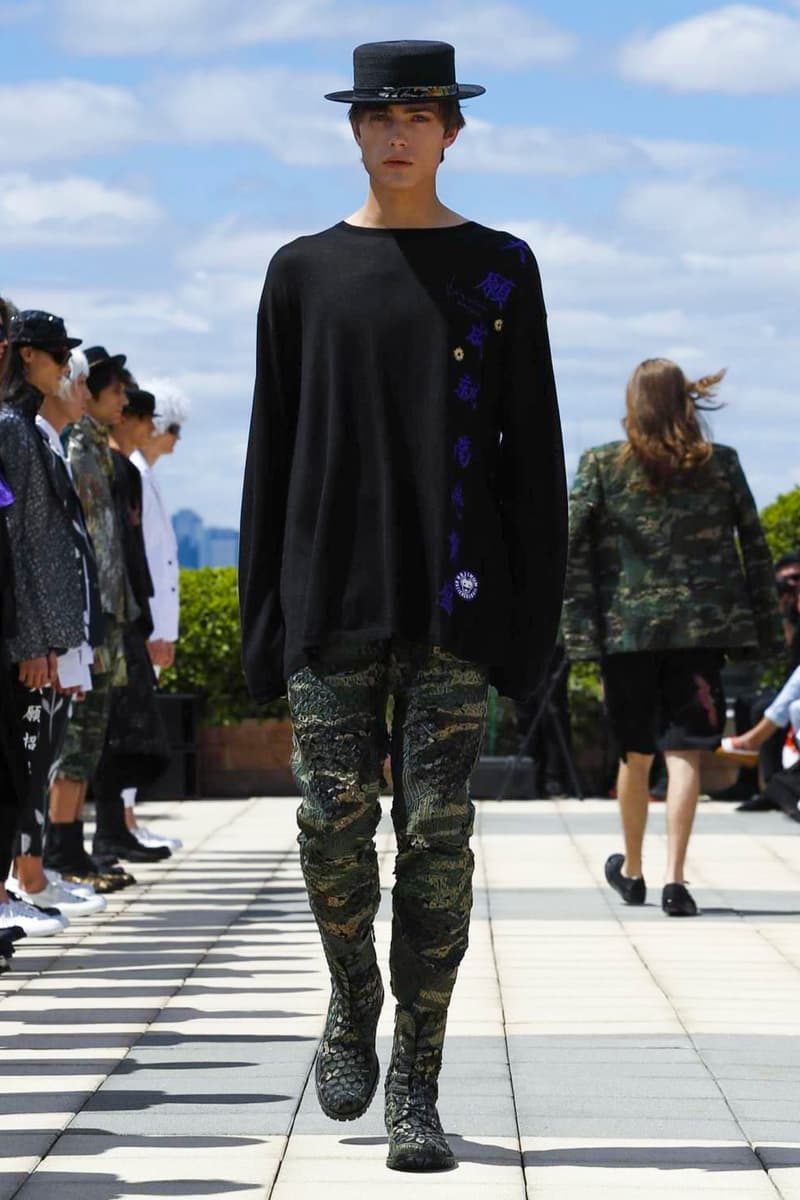 Rynshu 2018 Spring/Summer Collection Paris Fashion Show Men's
