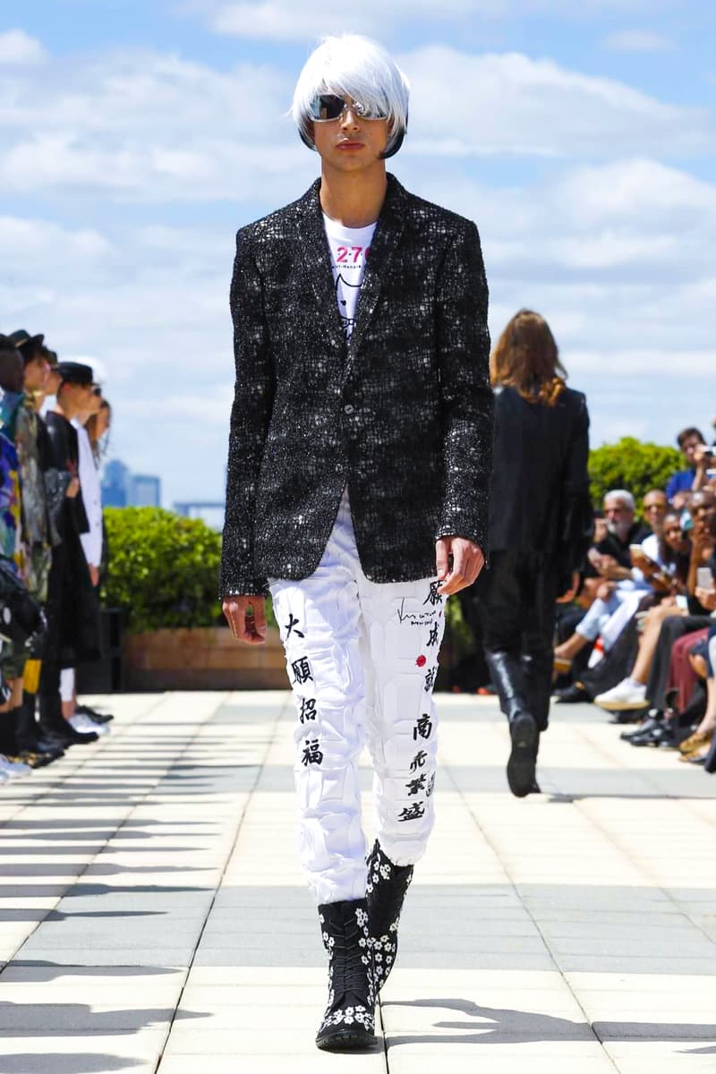 Rynshu 2018 Spring/Summer Collection Paris Fashion Show Men's