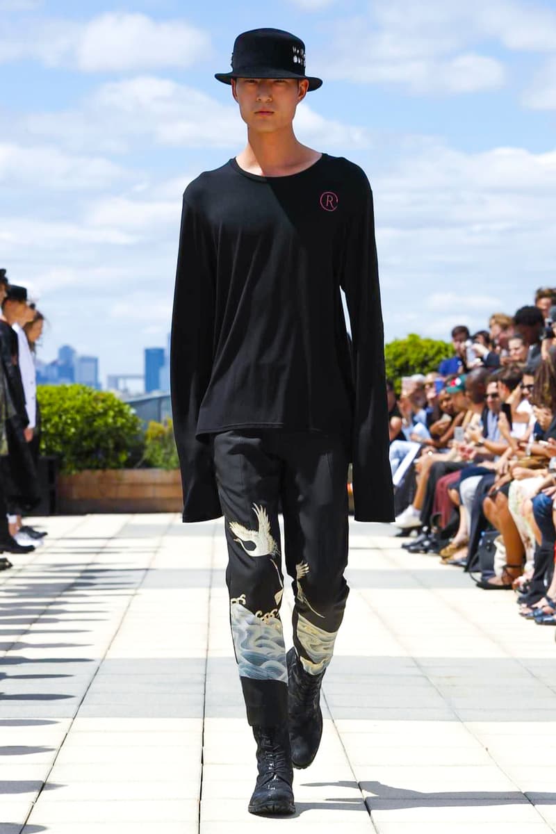 Rynshu 2018 Spring/Summer Collection Paris Fashion Show Men's