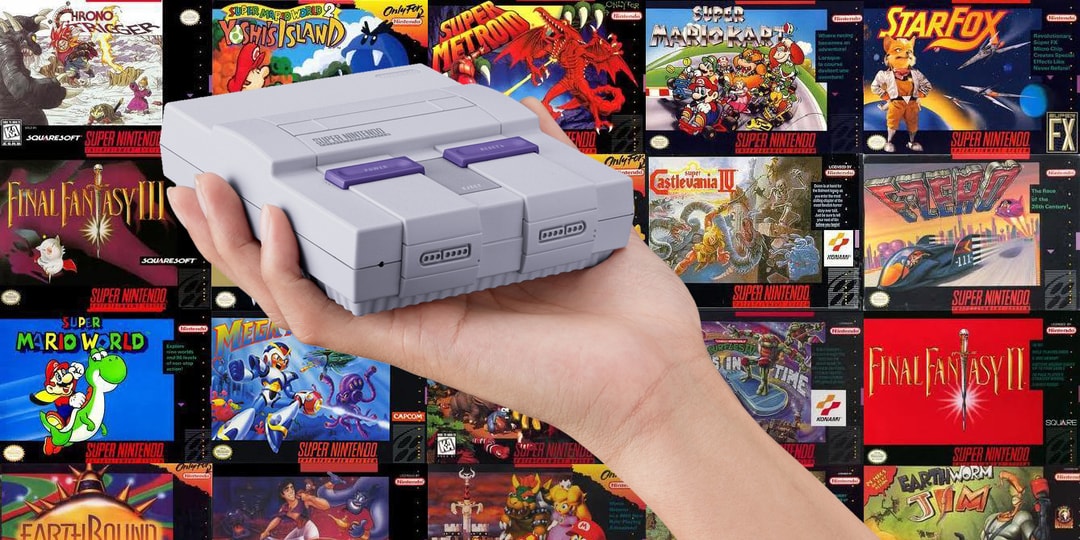 Here Are All The Games Coming To The Mini SNES Classic Edition