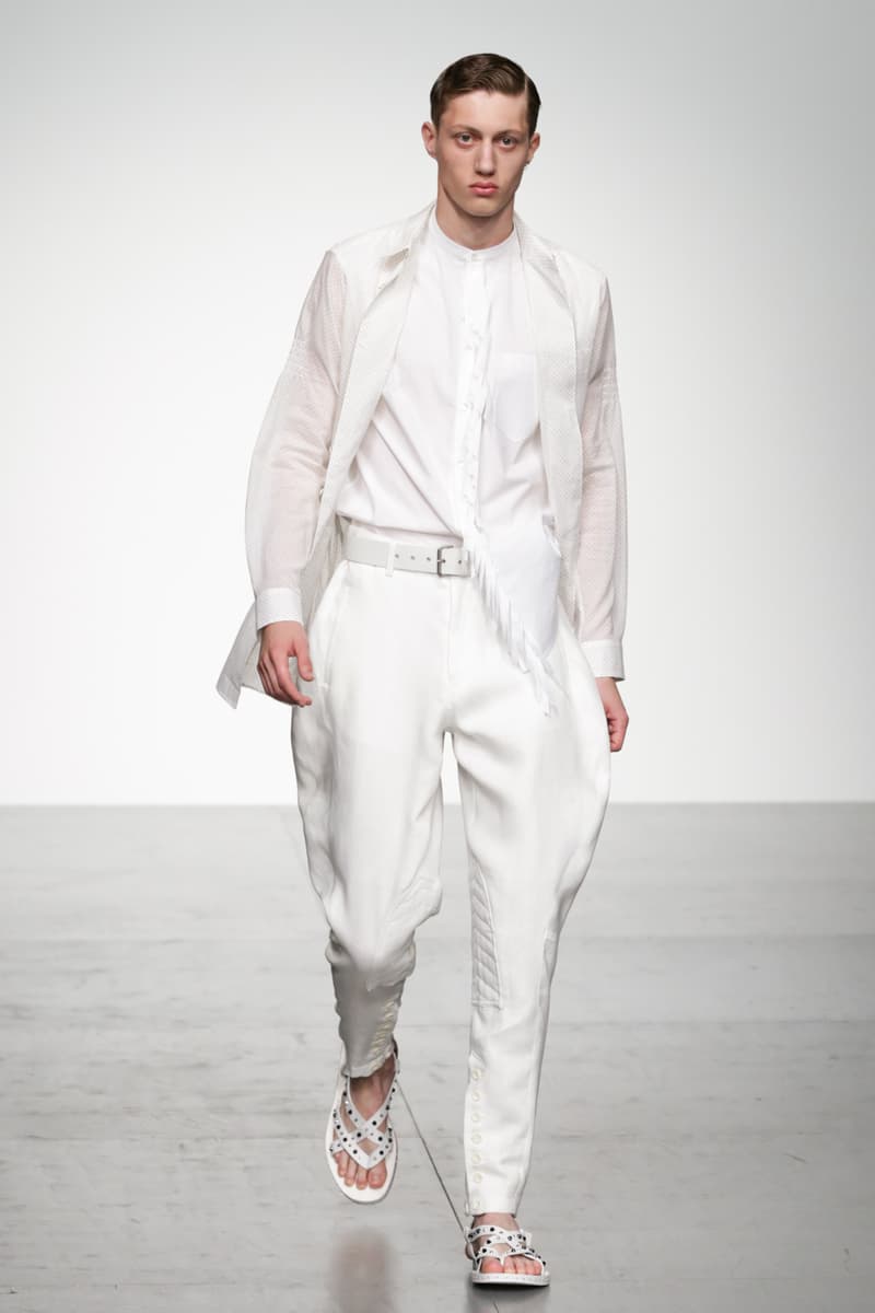 Songzio 2018 Spring Summer Collection London Fashion Week Men's