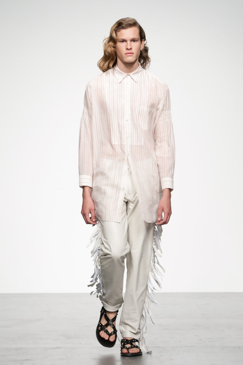 Songzio 2018 Spring Summer Collection London Fashion Week Men's