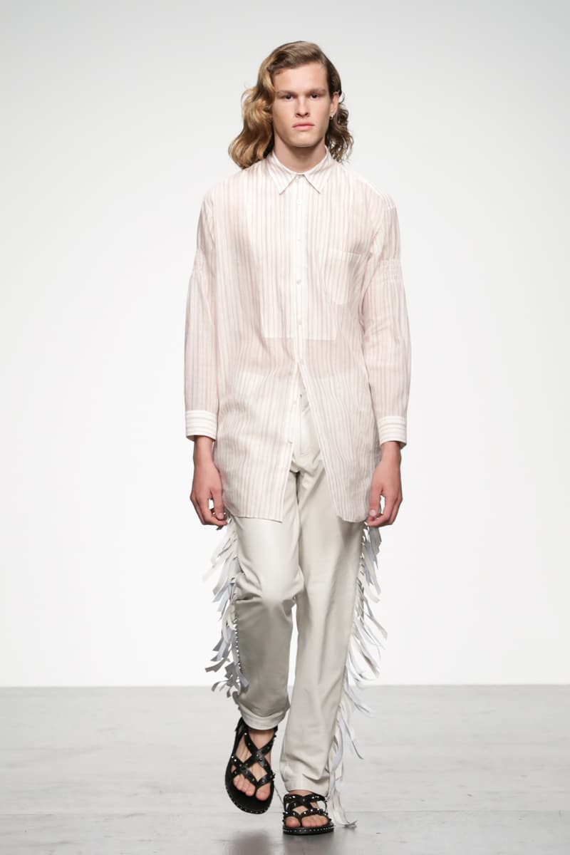 Songzio 2018 Spring Summer Collection London Fashion Week Men's