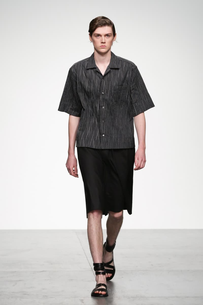 Songzio 2018 Spring Summer Collection London Fashion Week Men's