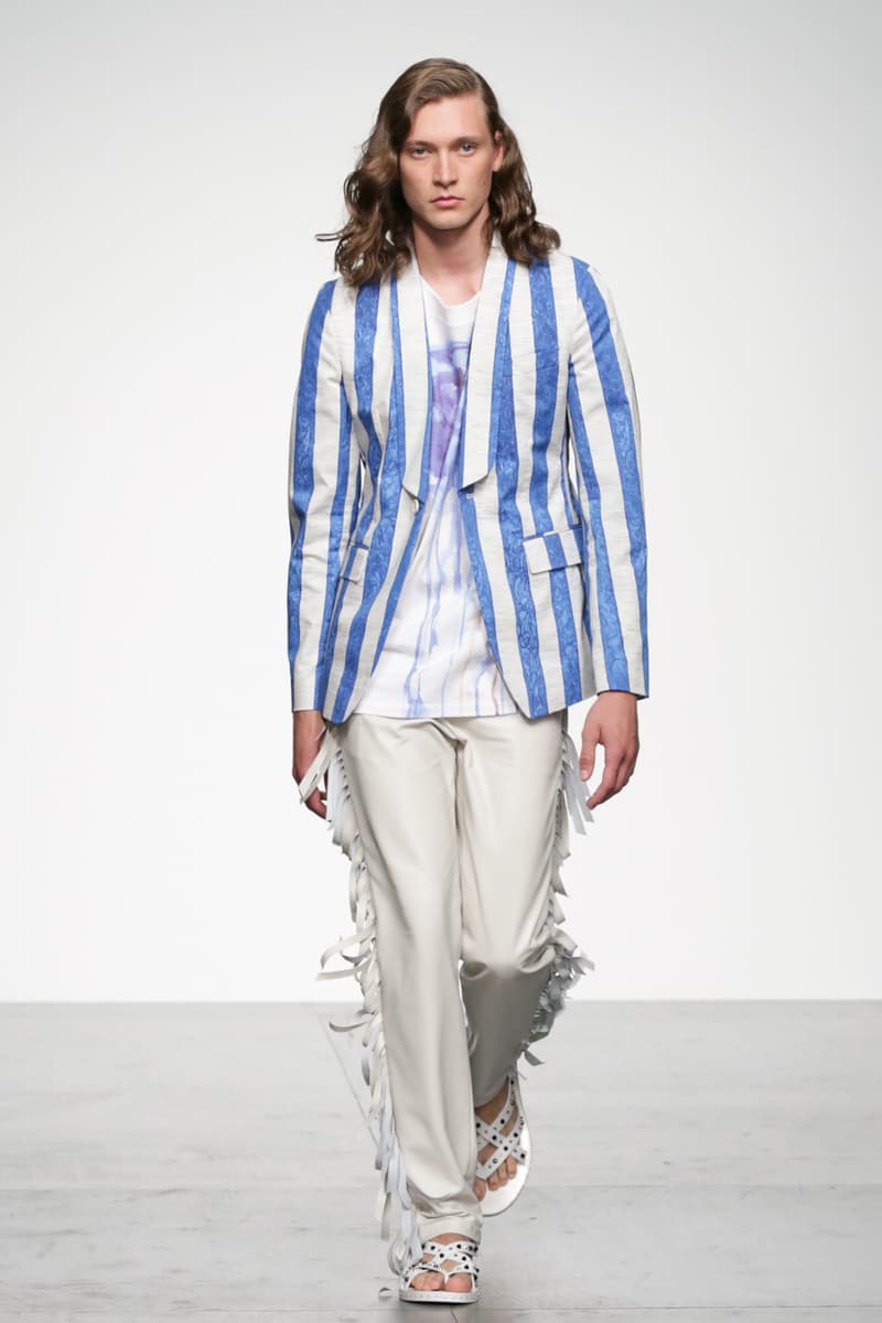 Songzio 2018 Spring Summer Collection London Fashion Week Men's