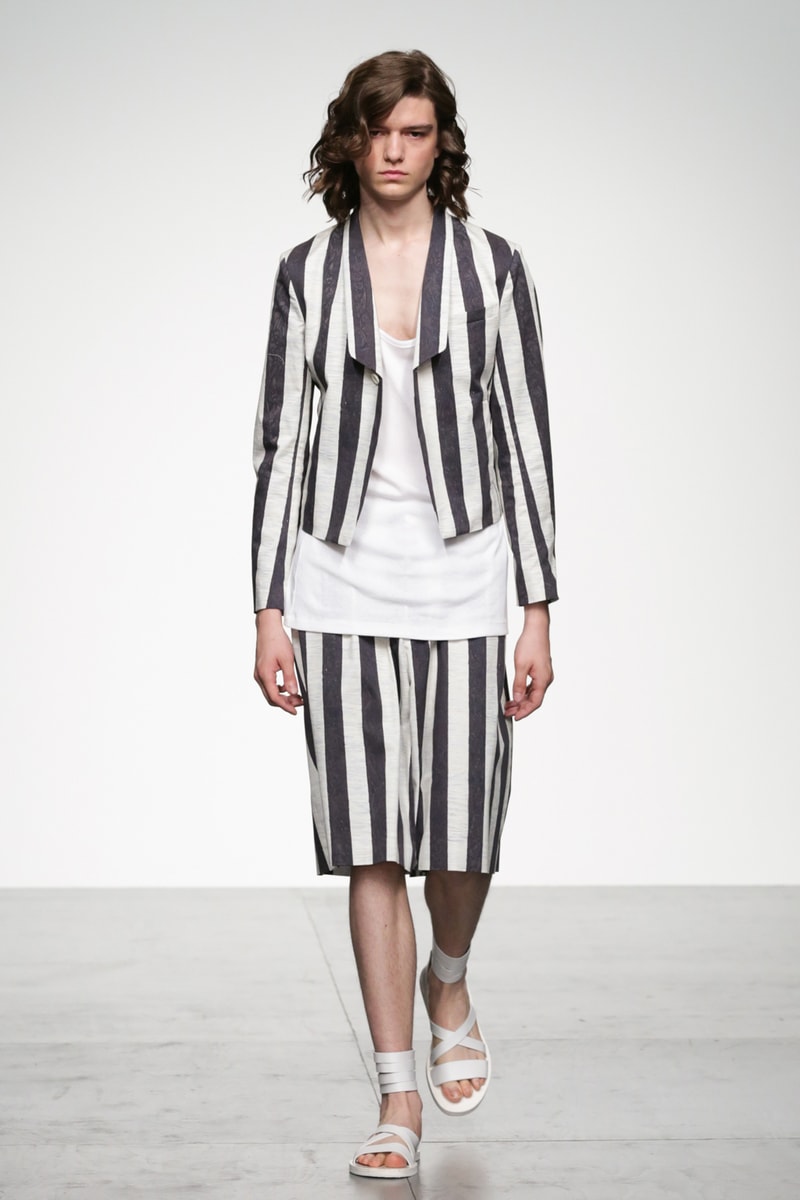 Songzio 2018 Spring Summer Collection London Fashion Week Men's