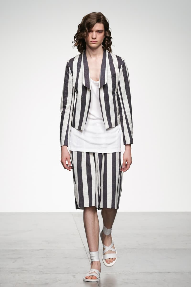 Songzio 2018 Spring Summer Collection London Fashion Week Men's