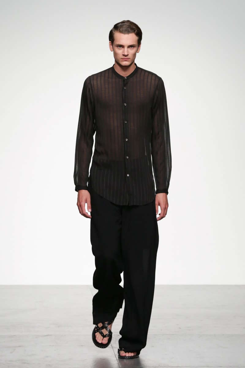 Songzio 2018 Spring Summer Collection London Fashion Week Men's