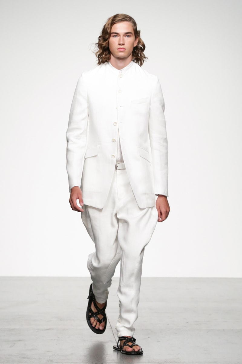 Songzio 2018 Spring Summer Collection London Fashion Week Men's