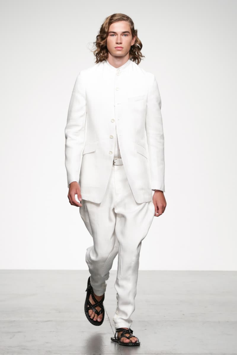 Songzio 2018 Spring Summer Collection London Fashion Week Men's
