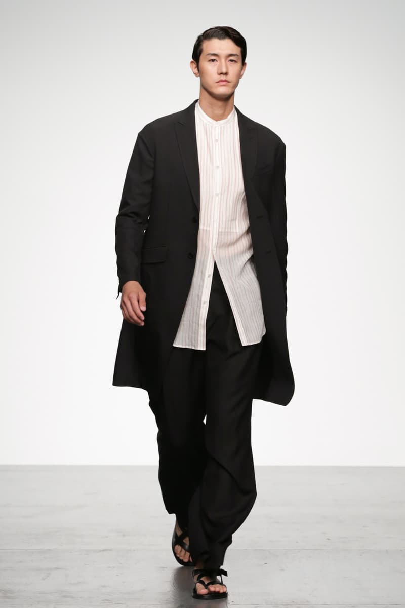 Songzio 2018 Spring Summer Collection London Fashion Week Men's