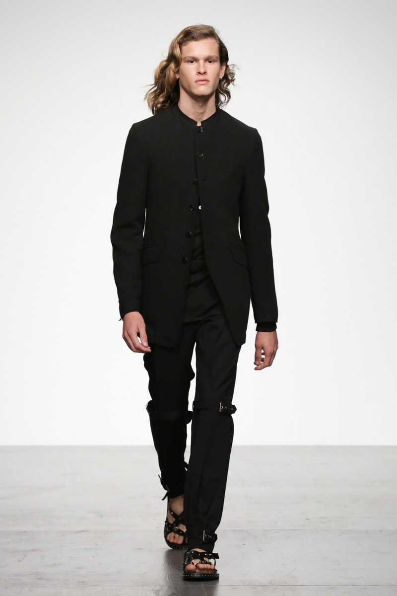 Songzio 2018 Spring Summer Collection London Fashion Week Men's