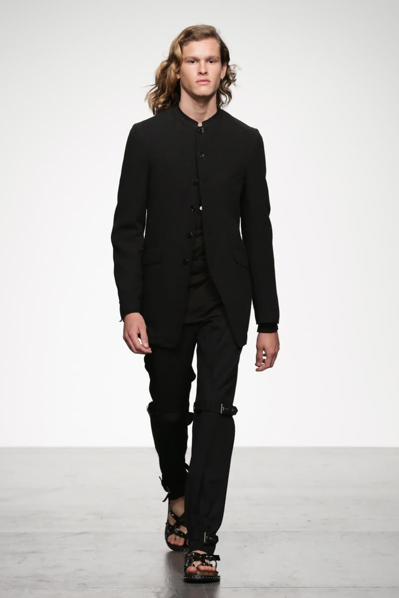 Songzio 2018 Spring Summer Collection London Fashion Week Men's