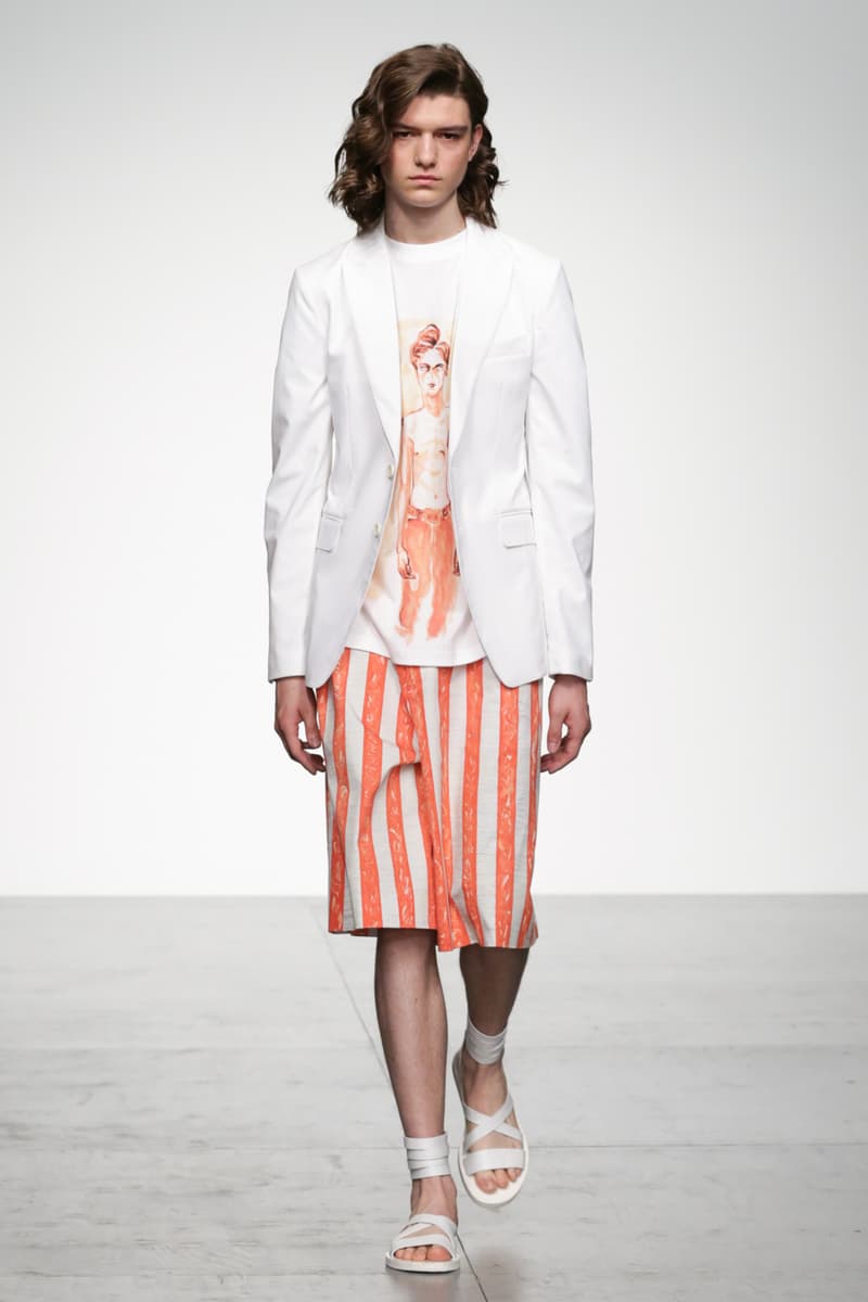 Songzio 2018 Spring Summer Collection London Fashion Week Men's