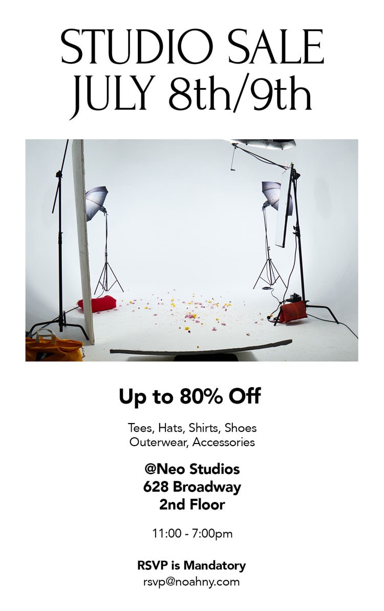 Noah Studio Sale 4th July Sale 80% off