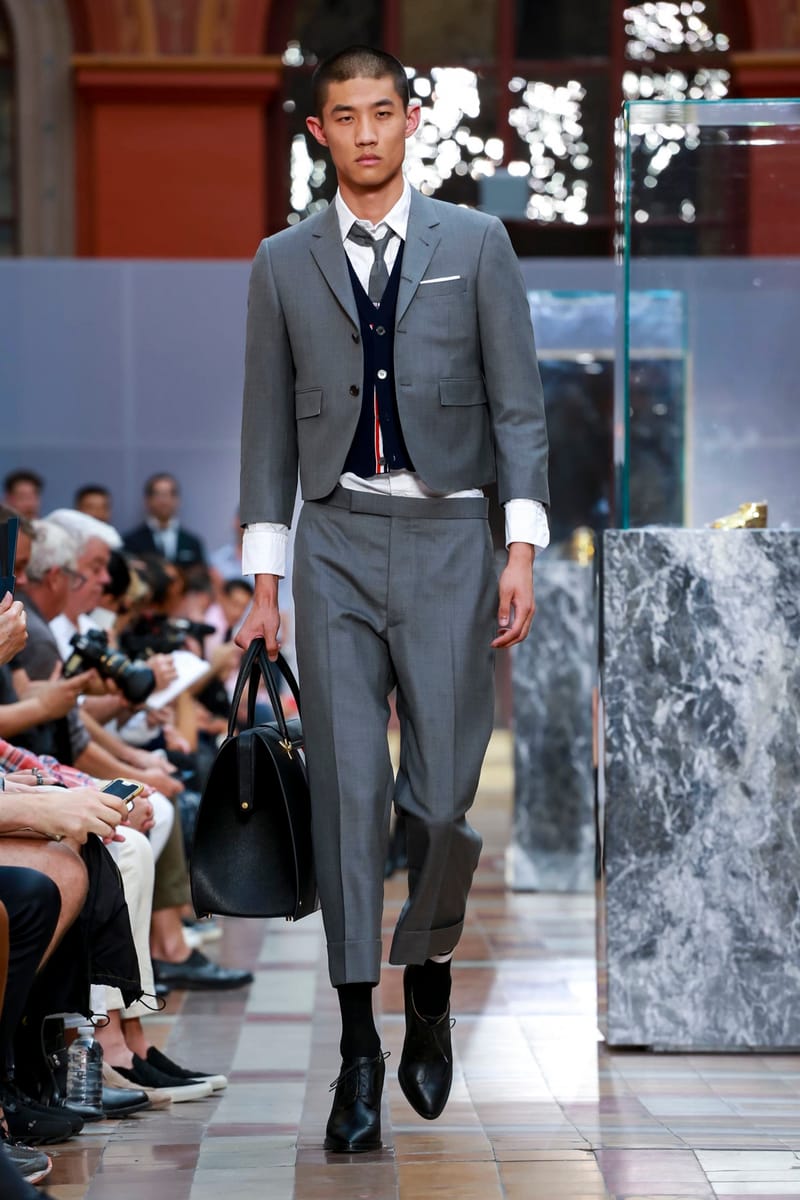 thom browne wedding dress suit