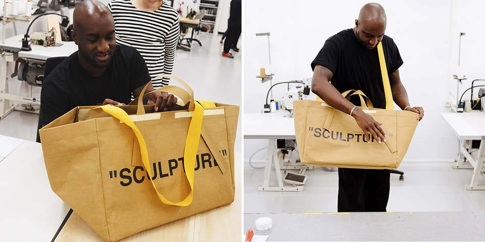 Virgil Abloh Ikea Frakta Bag Redesign Hypebeast