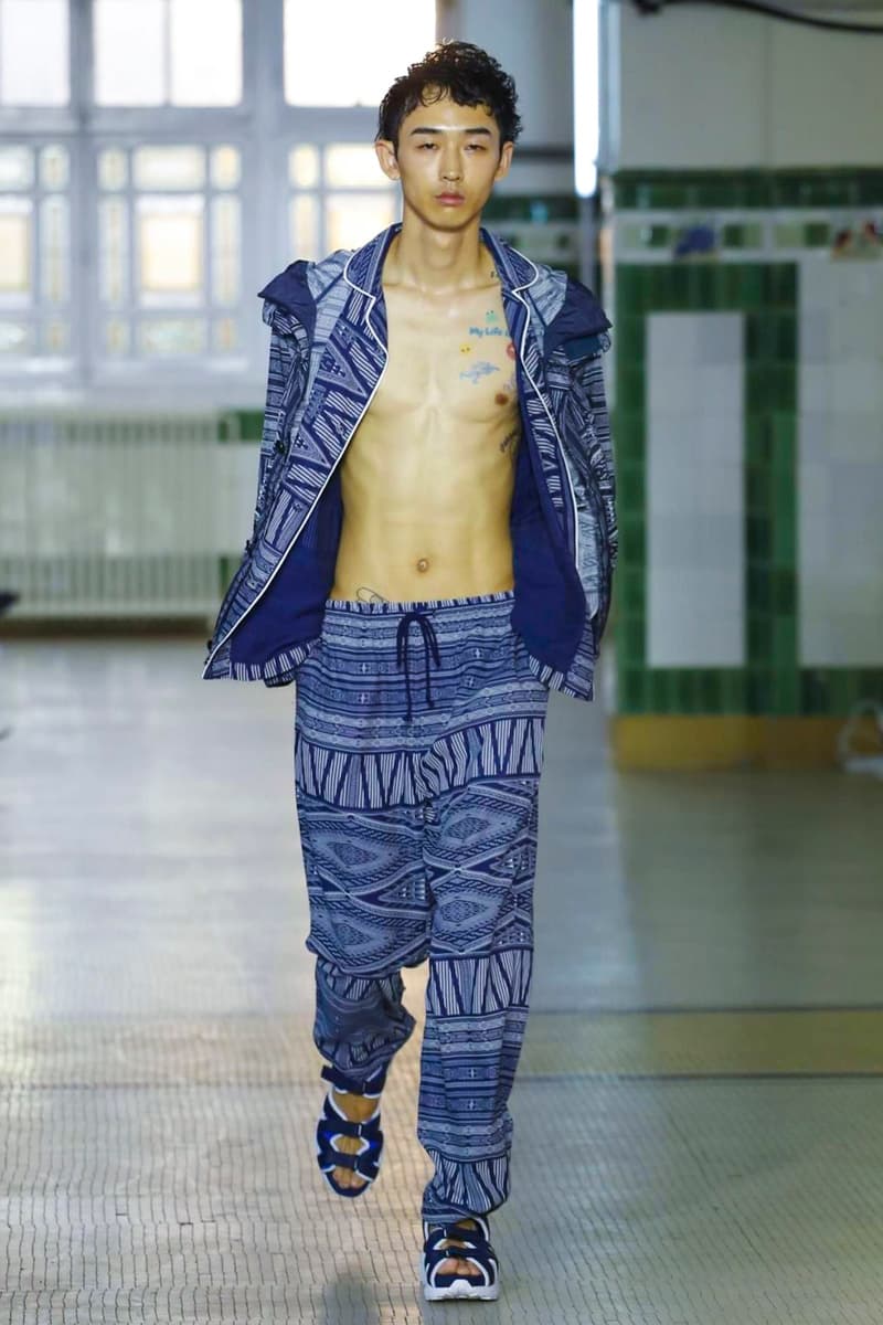 White Mountaineering 2018 Spring/Summer Collection Paris Fashion Week Men's ss18 pfw runway photos