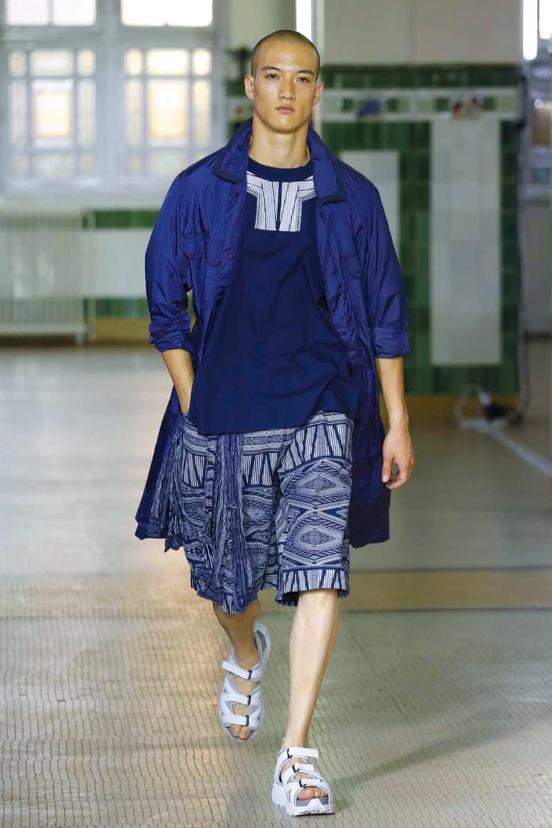 White Mountaineering 2018 Spring/Summer Collection Paris Fashion Week Men's ss18 pfw runway photos