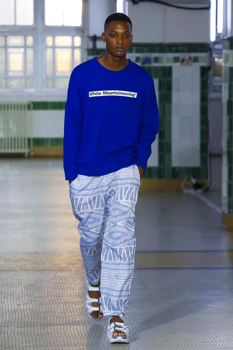 White Mountaineering 2018 Spring/Summer Collection Paris Fashion Week Men's ss18 pfw runway photos