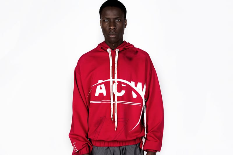 a cold wall red hoodie