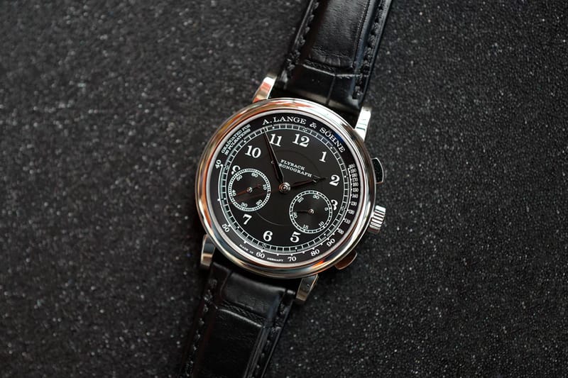 A Look at the A. Lange & Söhne 1815 Chronograph Wrist Watch With Black Dial