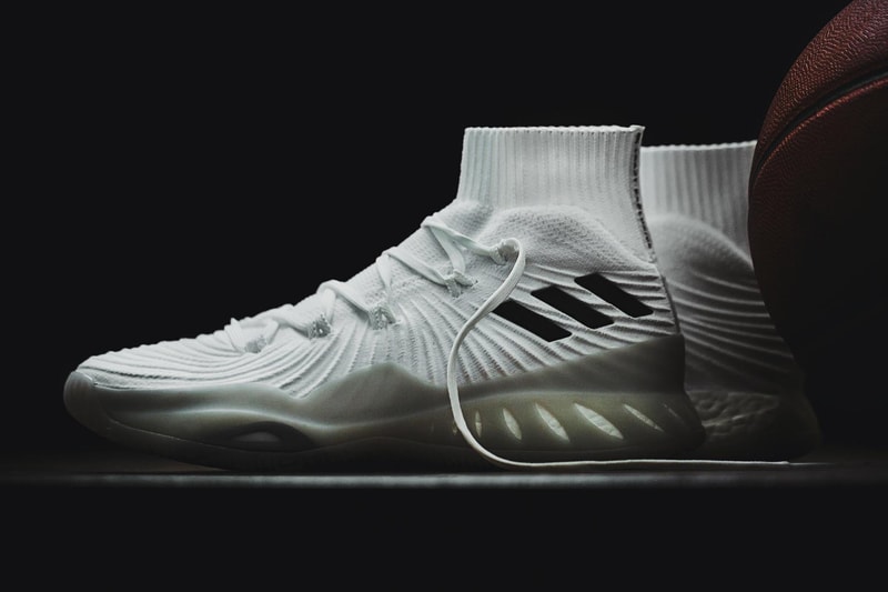 adidas Crazy Explosive 2017 Primeknit White Black Basketball