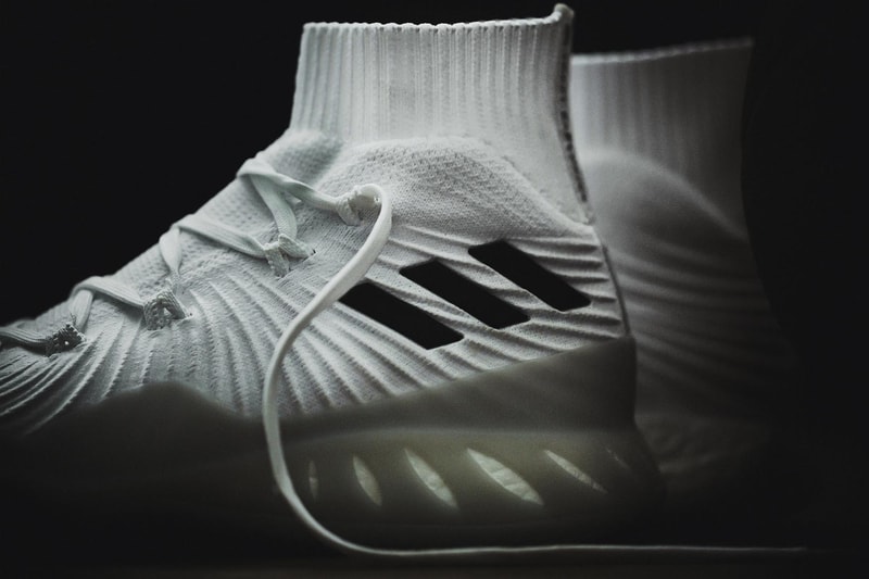 adidas Crazy Explosive 2017 Primeknit White Black Basketball