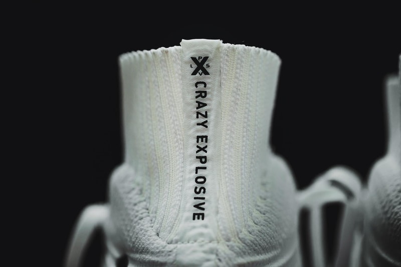 adidas Crazy Explosive 2017 Primeknit White Black Basketball
