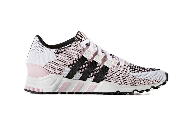 adidas EQT Support 93 Primeknit black white light pink white black
